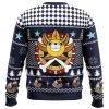 Thousand Sunny One Piece Ugly Christmas Sweater BACK mockup - One Piece Mall