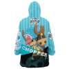 Tony Chopper Manga Panels One Piece Oodie Blanket BACK 2 Mockup 1 - One Piece Mall