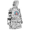 Tony Chopper Manga Panels One Piece Oodie Blanket F RIGHT Mockup - One Piece Mall