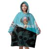Tony Chopper Manga Panels One Piece Oodie Blanket FRONT Mockup 1 - One Piece Mall