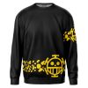 Trafalgar Law Punk Hazard One Piece Sweatshirt FRONT mockup - One Piece Mall