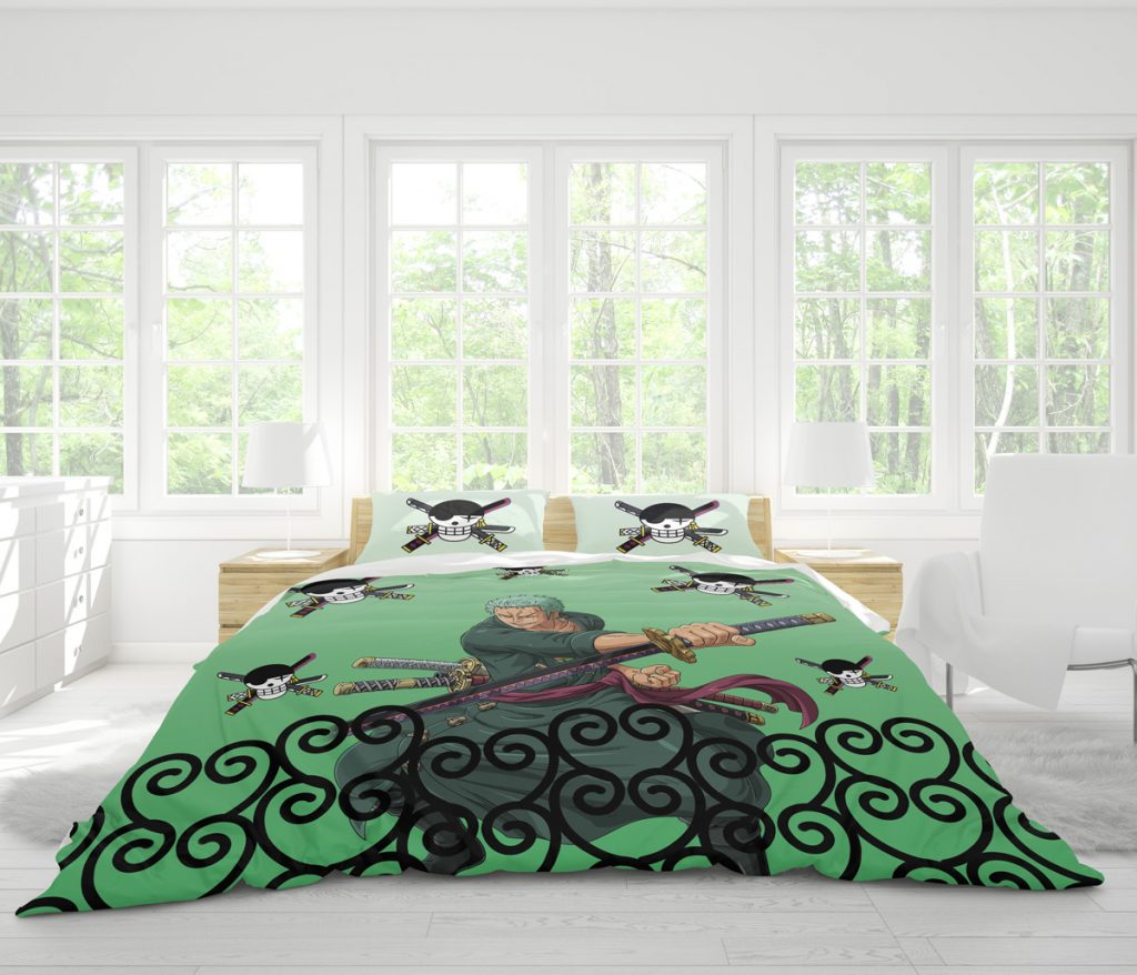 Zoro One Piece set mockup bottom - One Piece Mall