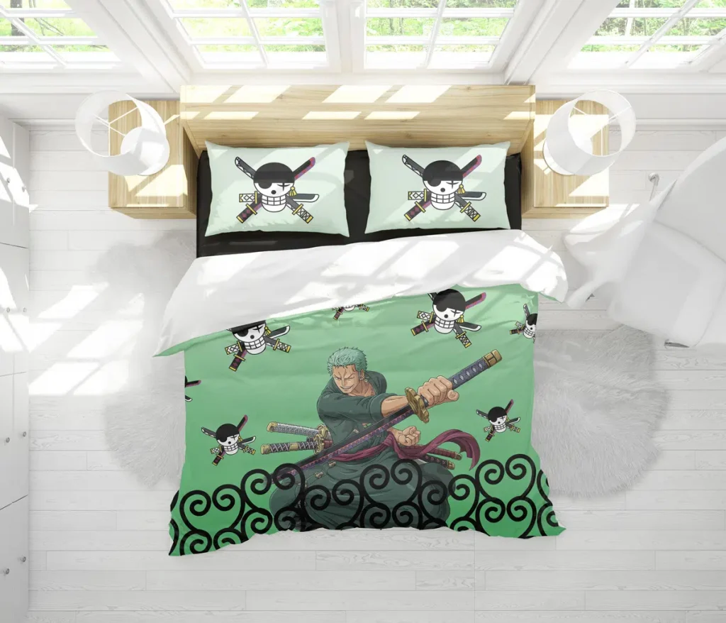 Zoro One Piece set mockup top - One Piece Mall