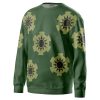Zoro Wano Pattern One Piece Sweatshirt SIDE mockup - One Piece Mall