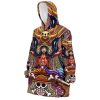 luffy Oodie Oversized Blanket Hoodie front left - One Piece Mall