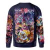 wano Sweatshirt back - One Piece Mall