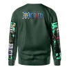 zoro Sweatshirt back - One Piece Mall